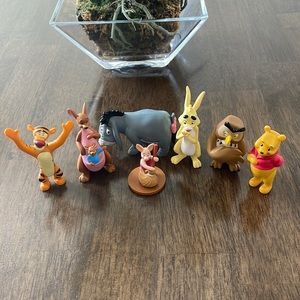 Disney Winnie The Pooh 7 Figure Play Set